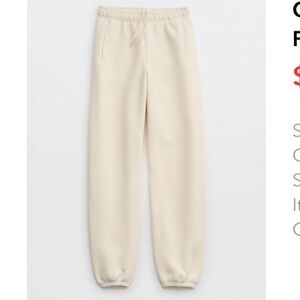 Offline aerie cloud fleece sweat pants